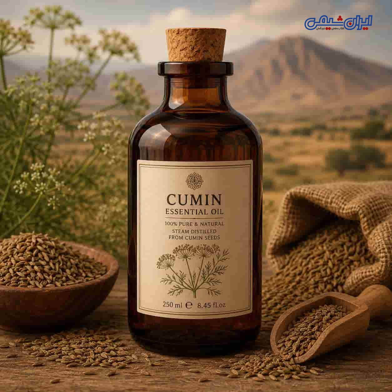 اسانس طبیعی ( اسنشیال اویل) زیره