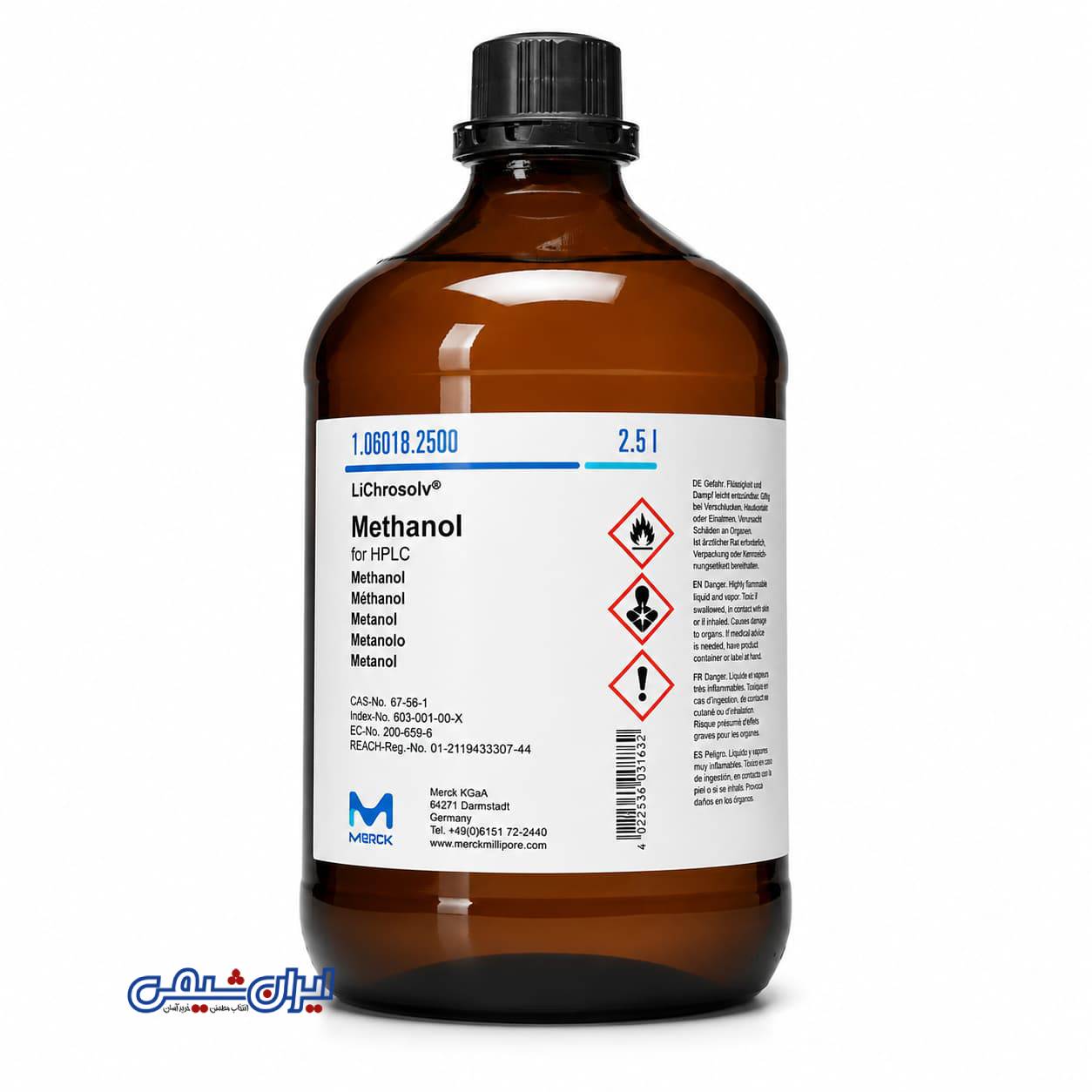 متانول HPLC آزمایشگاهی 